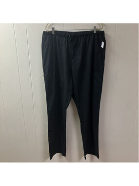NWT Medical Clinical Healthcare Scrubs MG MEDGEAR Womans Pants SZ 3XL Black